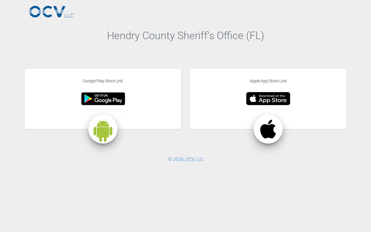 Official Hendry County Sheriff app gateway for release information access